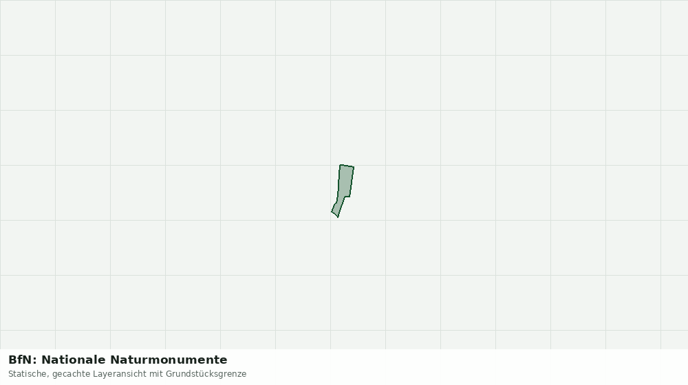 Statische Kartenansicht: BfN: Nationale Naturmonumente