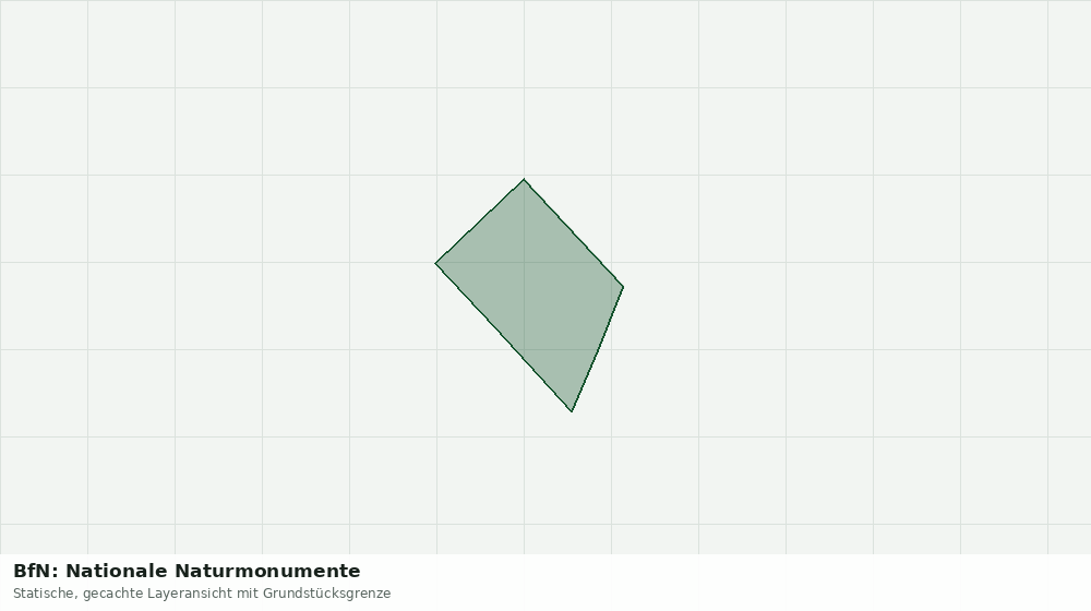 Statische Kartenansicht: BfN: Nationale Naturmonumente