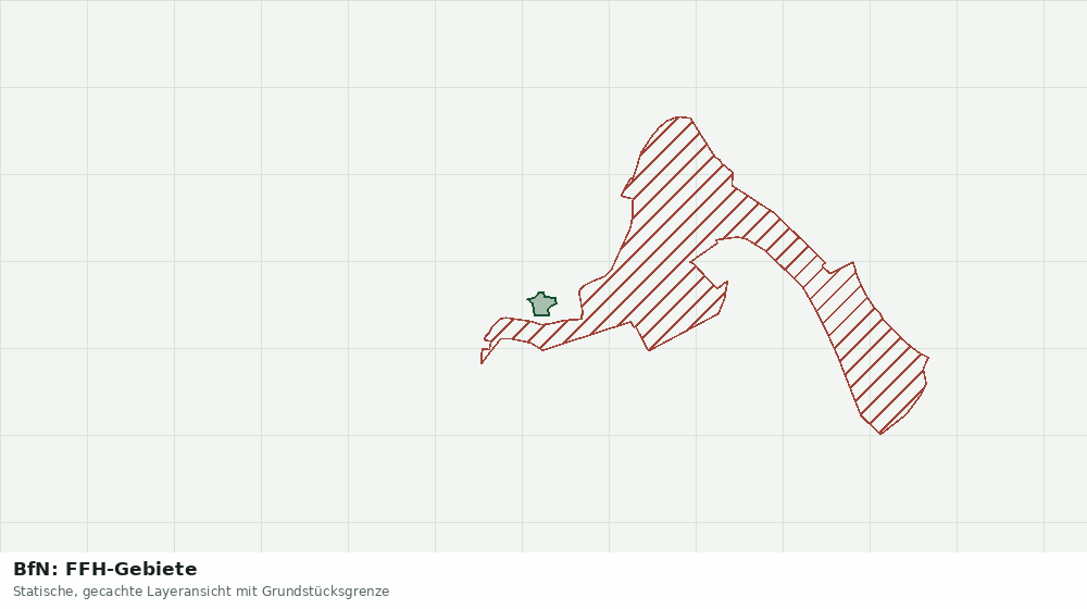 Statische Kartenansicht: BfN: FFH-Gebiete