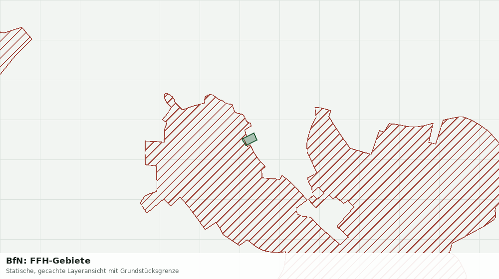 Statische Kartenansicht: BfN: FFH-Gebiete