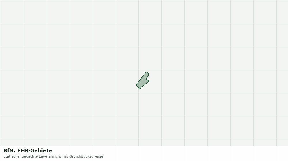 Statische Kartenansicht: BfN: FFH-Gebiete