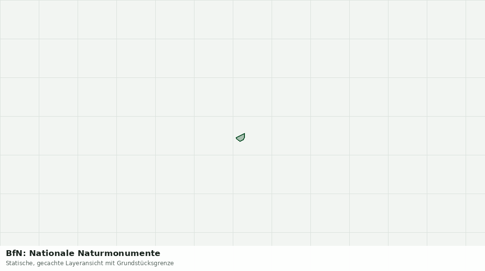 Statische Kartenansicht: BfN: Nationale Naturmonumente