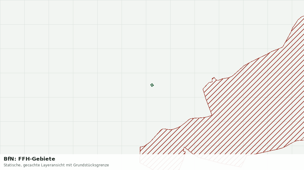 Statische Kartenansicht: BfN: FFH-Gebiete