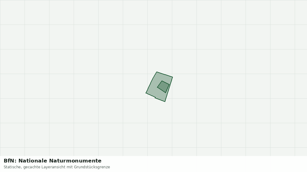 Statische Kartenansicht: BfN: Nationale Naturmonumente