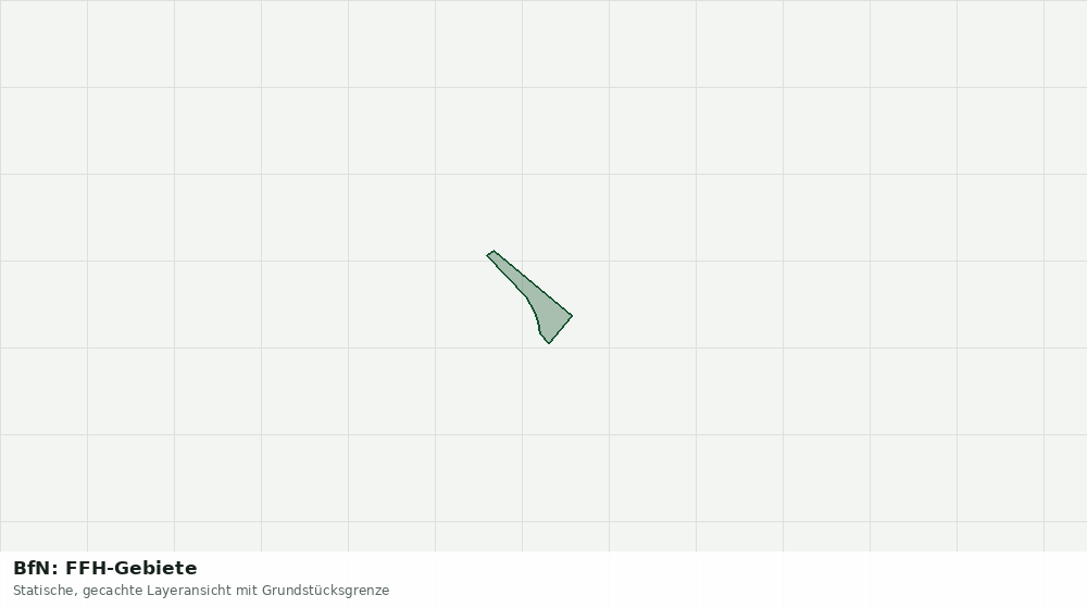 Statische Kartenansicht: BfN: FFH-Gebiete