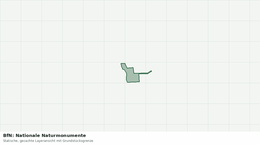 Statische Kartenansicht: BfN: Nationale Naturmonumente