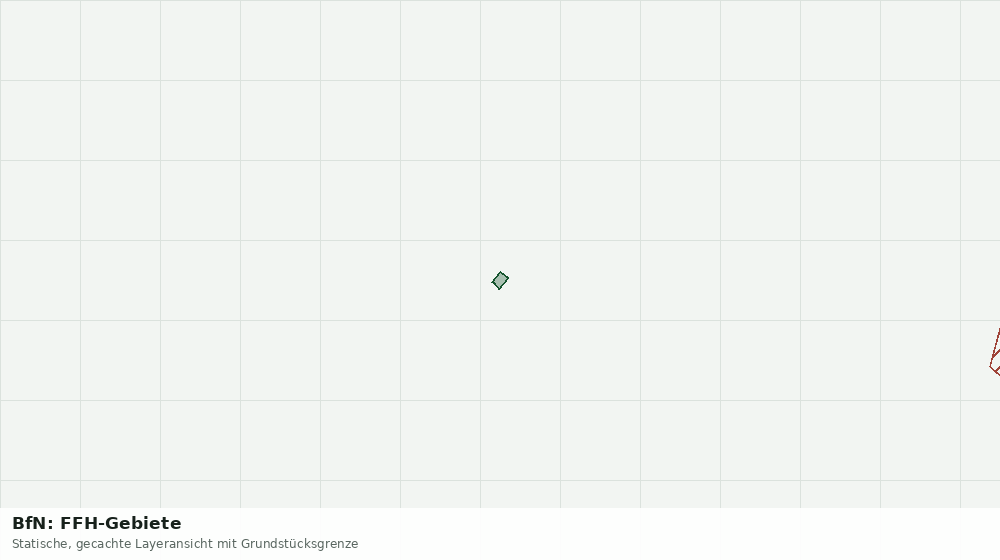 Statische Kartenansicht: BfN: FFH-Gebiete