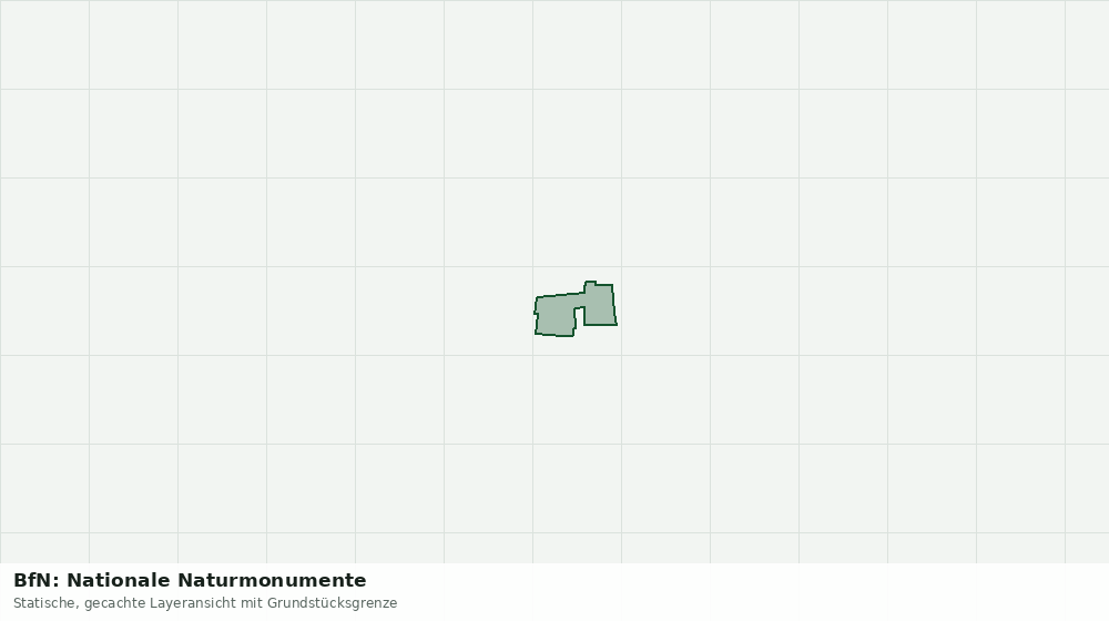 Statische Kartenansicht: BfN: Nationale Naturmonumente