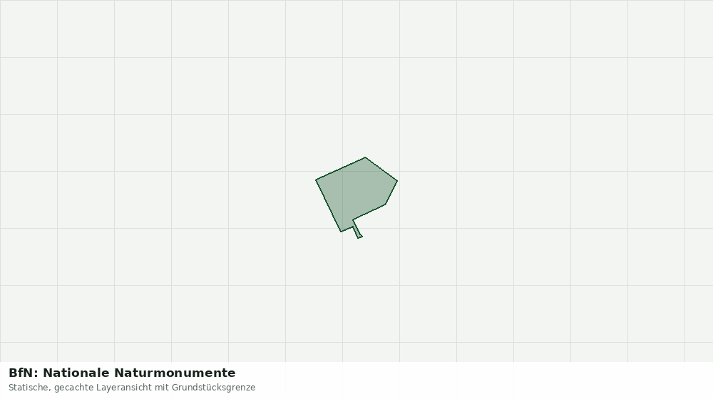 Statische Kartenansicht: BfN: Nationale Naturmonumente