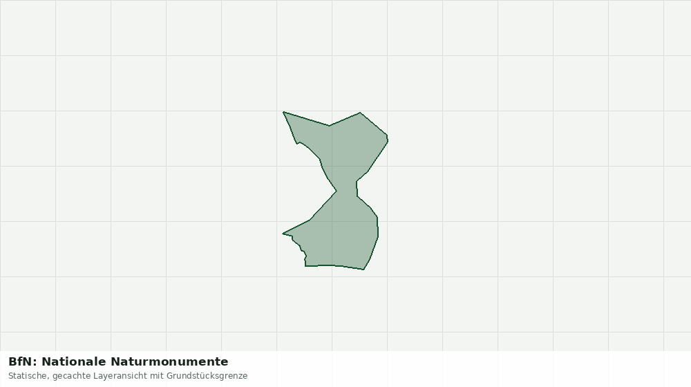 Statische Kartenansicht: BfN: Nationale Naturmonumente