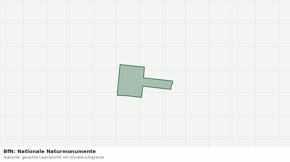 Statische Kartenansicht: BfN: Nationale Naturmonumente