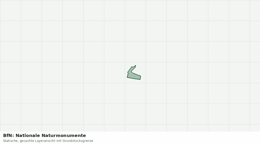 Statische Kartenansicht: BfN: Nationale Naturmonumente