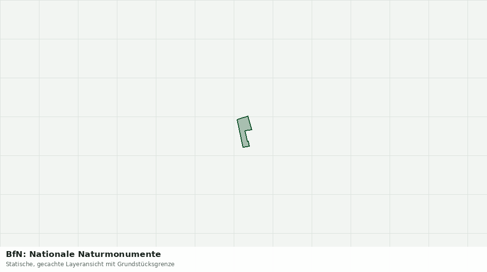 Statische Kartenansicht: BfN: Nationale Naturmonumente