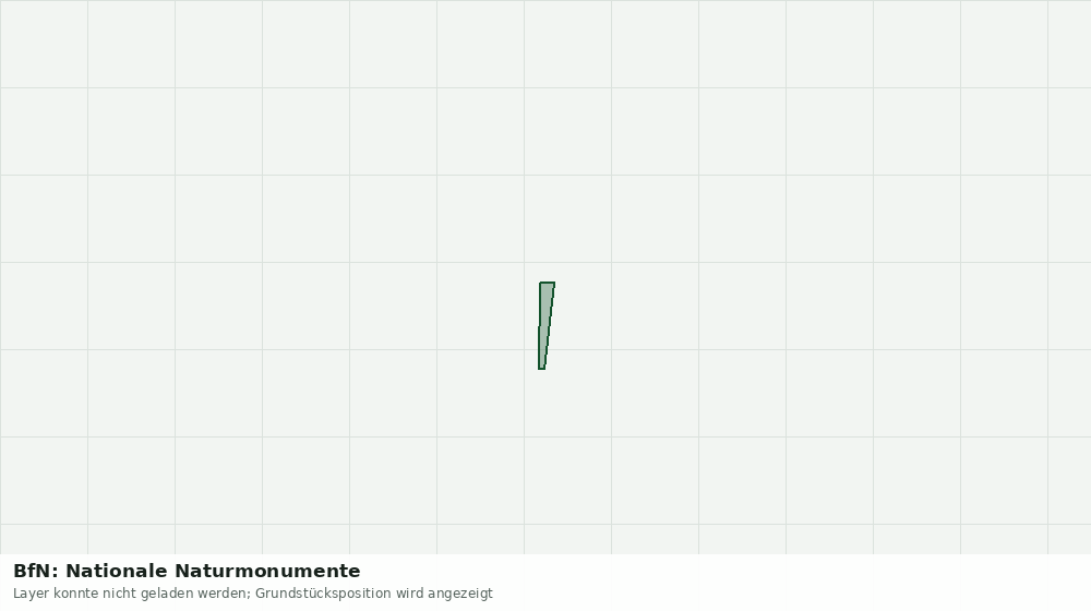 Statische Kartenansicht: BfN: Nationale Naturmonumente