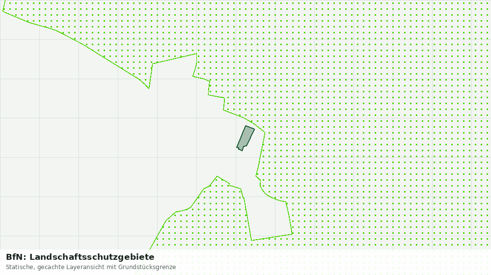 Statische Kartenansicht: BfN: Landschaftsschutzgebiete
