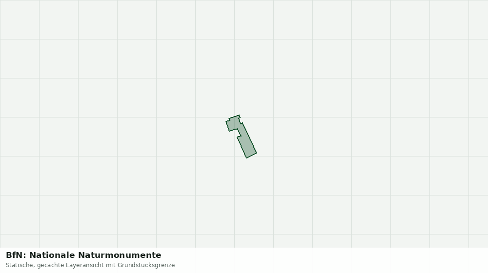 Statische Kartenansicht: BfN: Nationale Naturmonumente