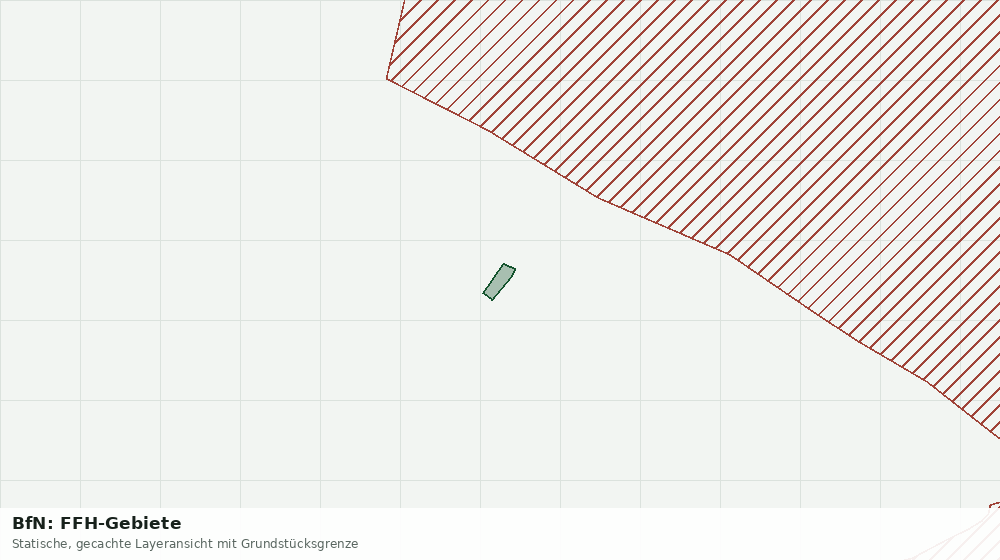 Statische Kartenansicht: BfN: FFH-Gebiete