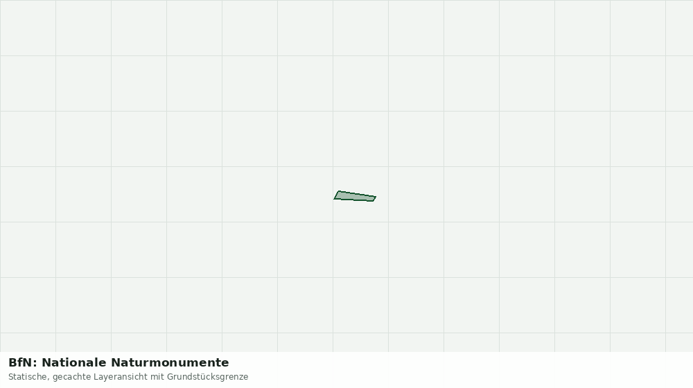 Statische Kartenansicht: BfN: Nationale Naturmonumente
