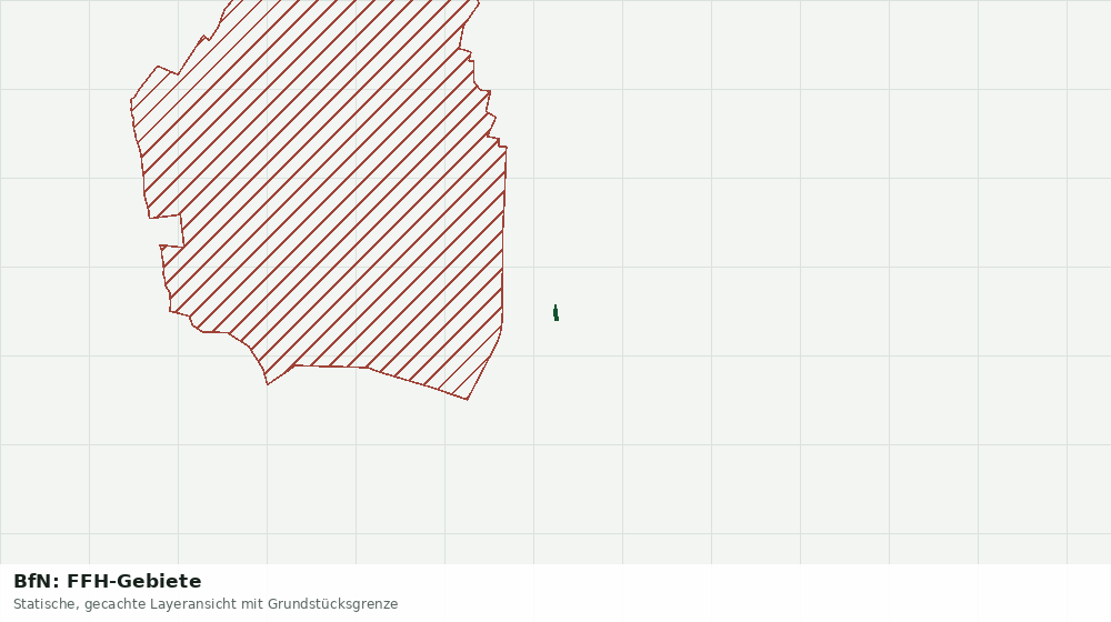 Statische Kartenansicht: BfN: FFH-Gebiete
