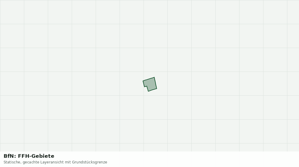 Statische Kartenansicht: BfN: FFH-Gebiete
