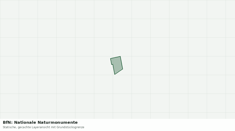 Statische Kartenansicht: BfN: Nationale Naturmonumente