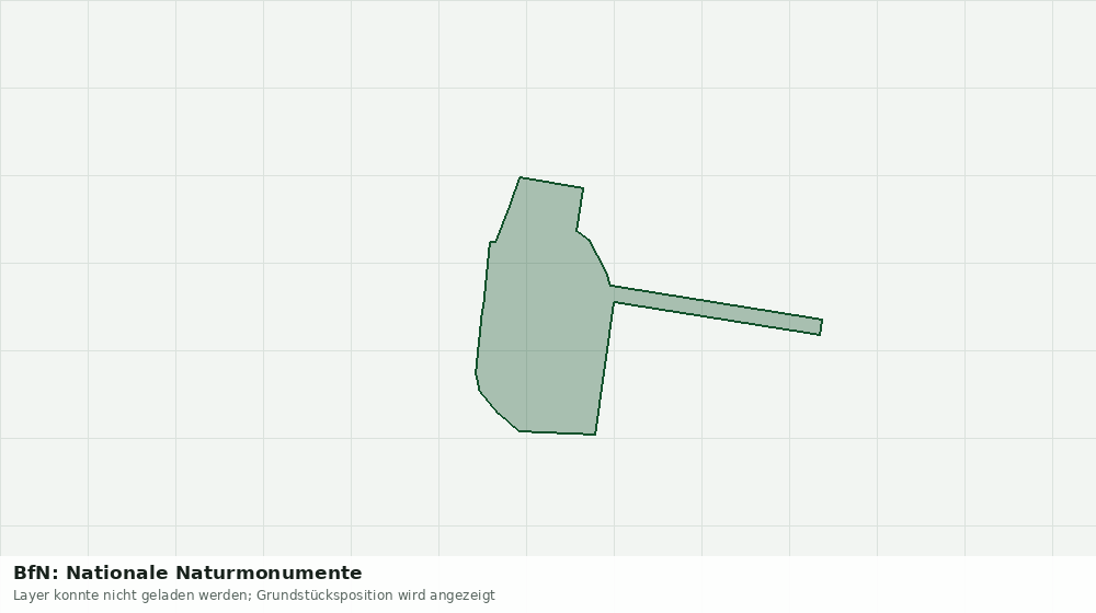 Statische Kartenansicht: BfN: Nationale Naturmonumente