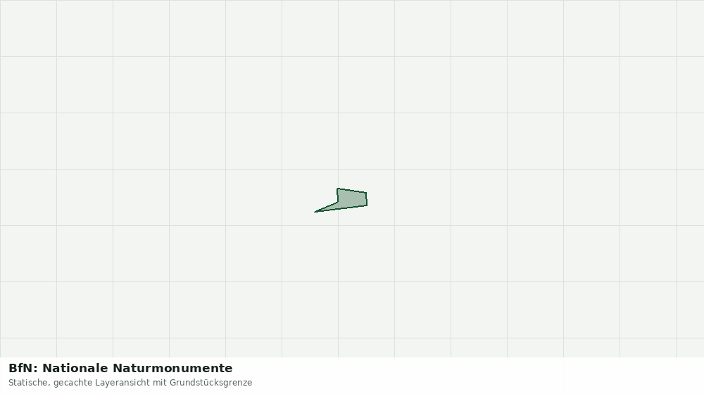Statische Kartenansicht: BfN: Nationale Naturmonumente
