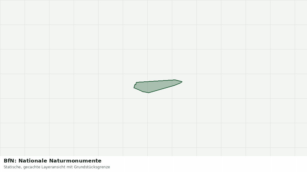 Statische Kartenansicht: BfN: Nationale Naturmonumente