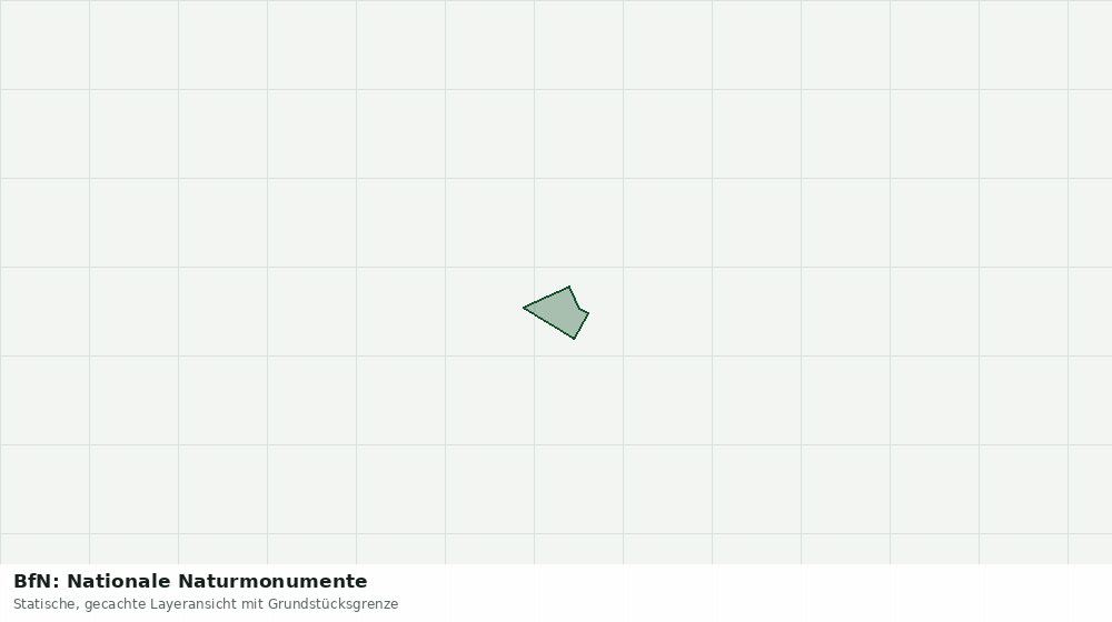 Statische Kartenansicht: BfN: Nationale Naturmonumente