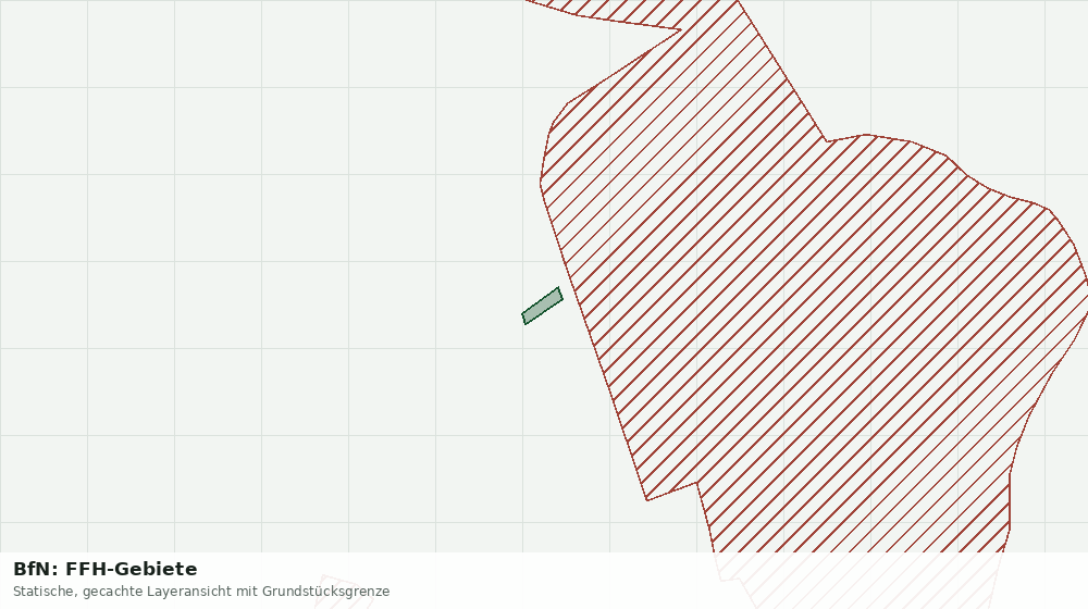 Statische Kartenansicht: BfN: FFH-Gebiete