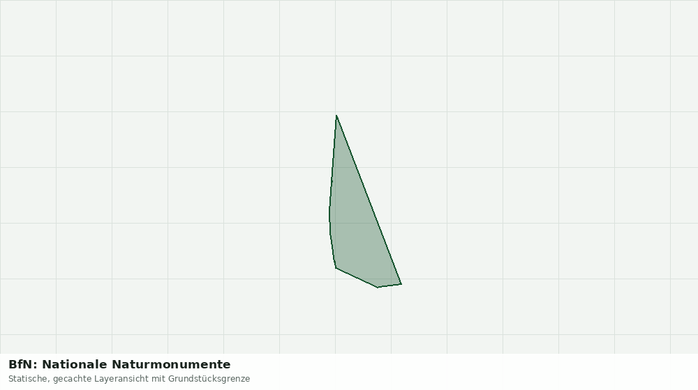 Statische Kartenansicht: BfN: Nationale Naturmonumente