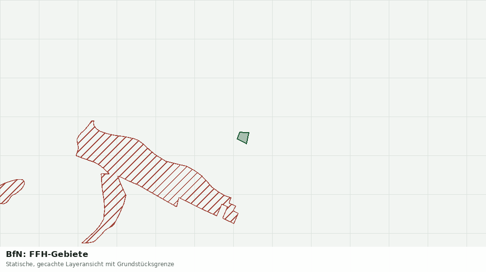 Statische Kartenansicht: BfN: FFH-Gebiete