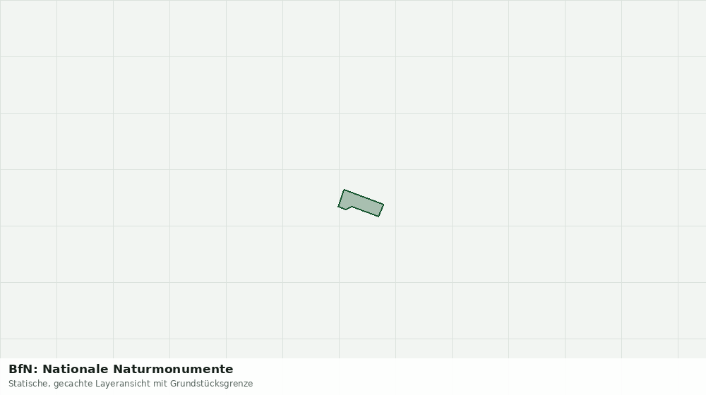 Statische Kartenansicht: BfN: Nationale Naturmonumente