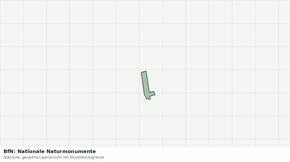 Statische Kartenansicht: BfN: Nationale Naturmonumente