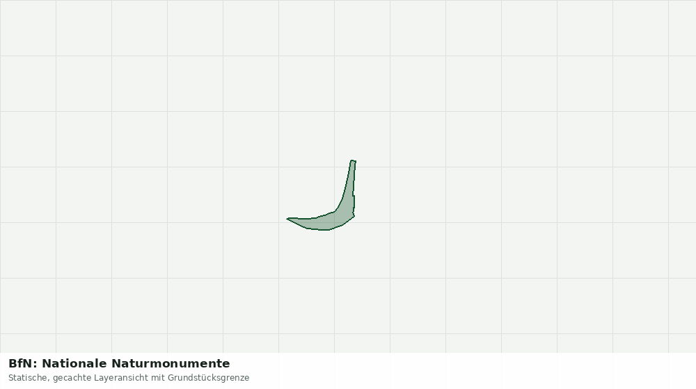 Statische Kartenansicht: BfN: Nationale Naturmonumente