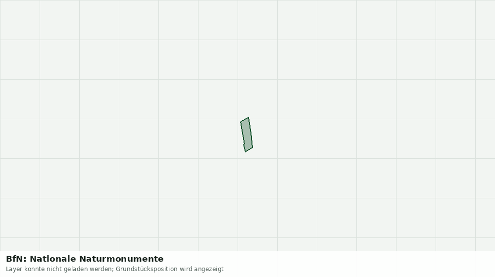 Statische Kartenansicht: BfN: Nationale Naturmonumente