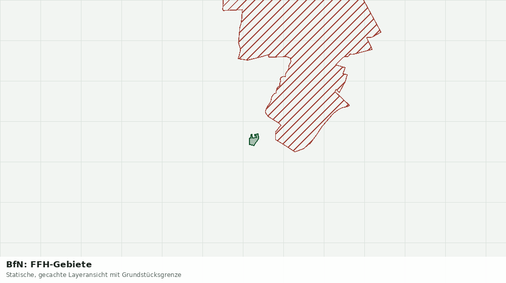 Statische Kartenansicht: BfN: FFH-Gebiete