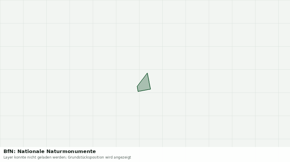 Statische Kartenansicht: BfN: Nationale Naturmonumente