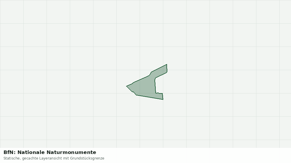 Statische Kartenansicht: BfN: Nationale Naturmonumente