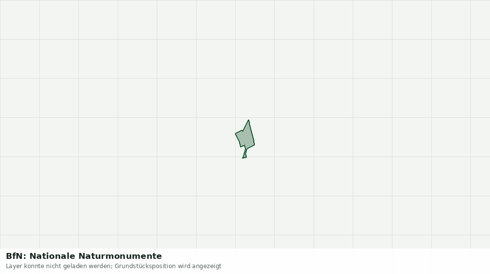 Statische Kartenansicht: BfN: Nationale Naturmonumente