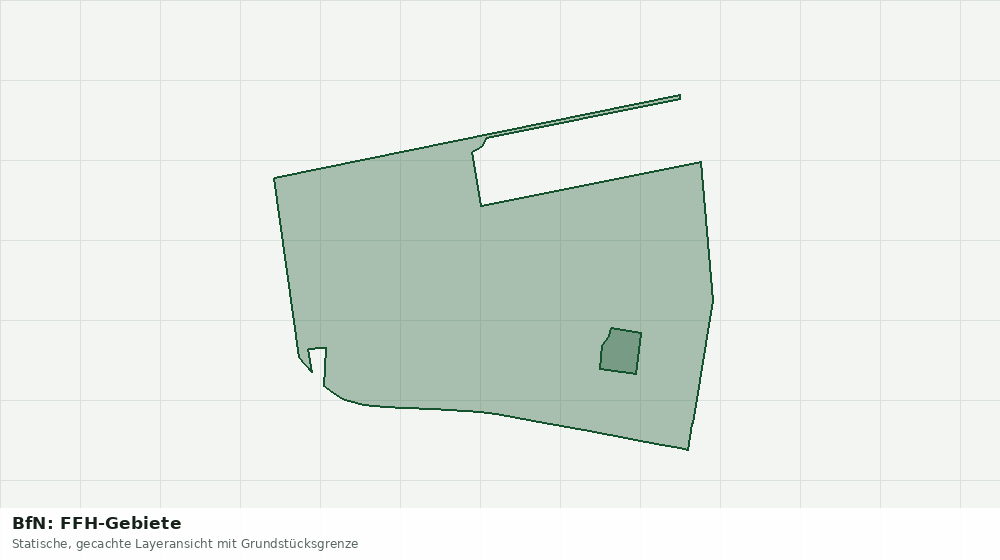 Statische Kartenansicht: BfN: FFH-Gebiete