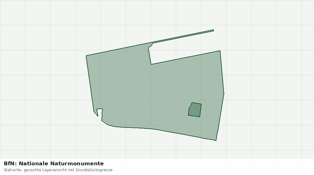 Statische Kartenansicht: BfN: Nationale Naturmonumente