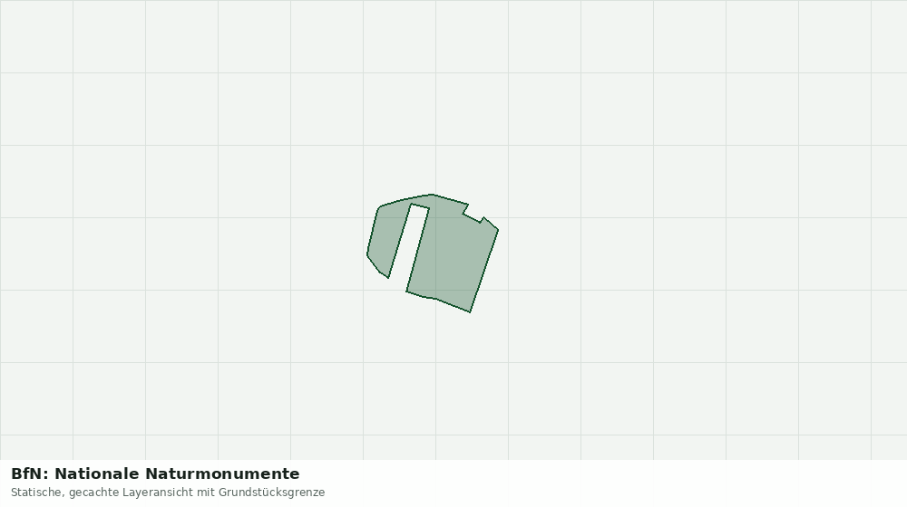 Statische Kartenansicht: BfN: Nationale Naturmonumente