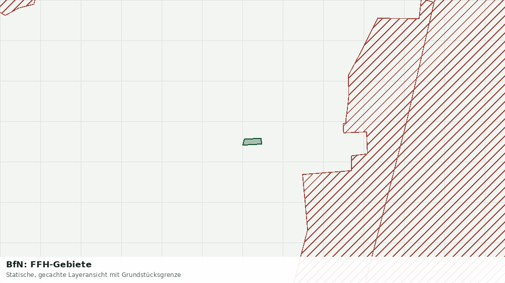 Statische Kartenansicht: BfN: FFH-Gebiete