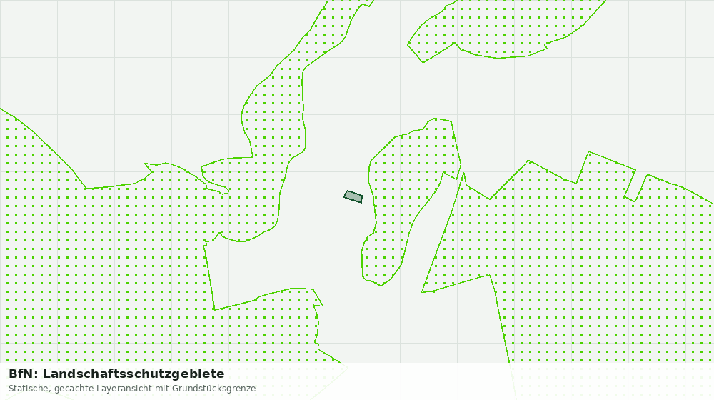 Statische Kartenansicht: BfN: Landschaftsschutzgebiete