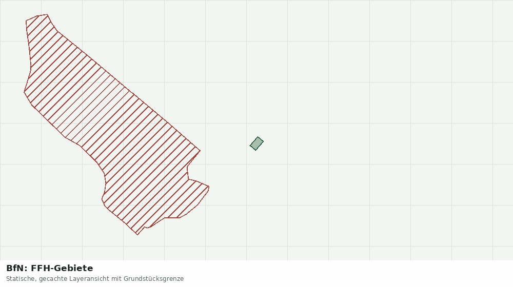 Statische Kartenansicht: BfN: FFH-Gebiete