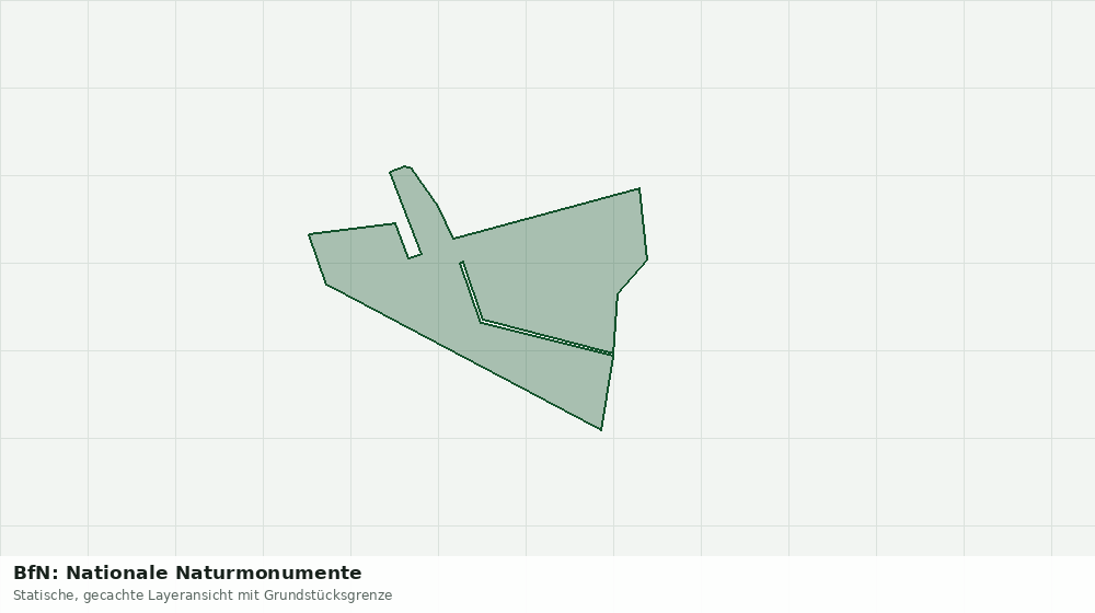 Statische Kartenansicht: BfN: Nationale Naturmonumente