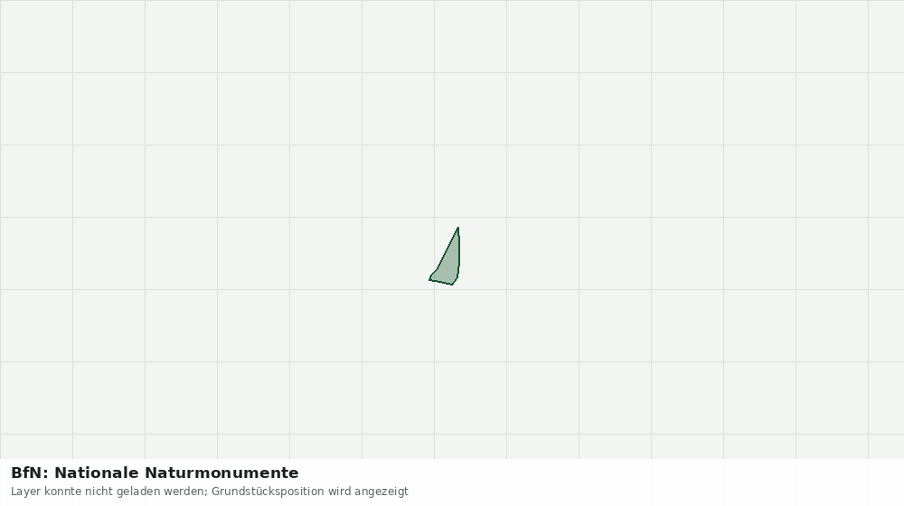 Statische Kartenansicht: BfN: Nationale Naturmonumente