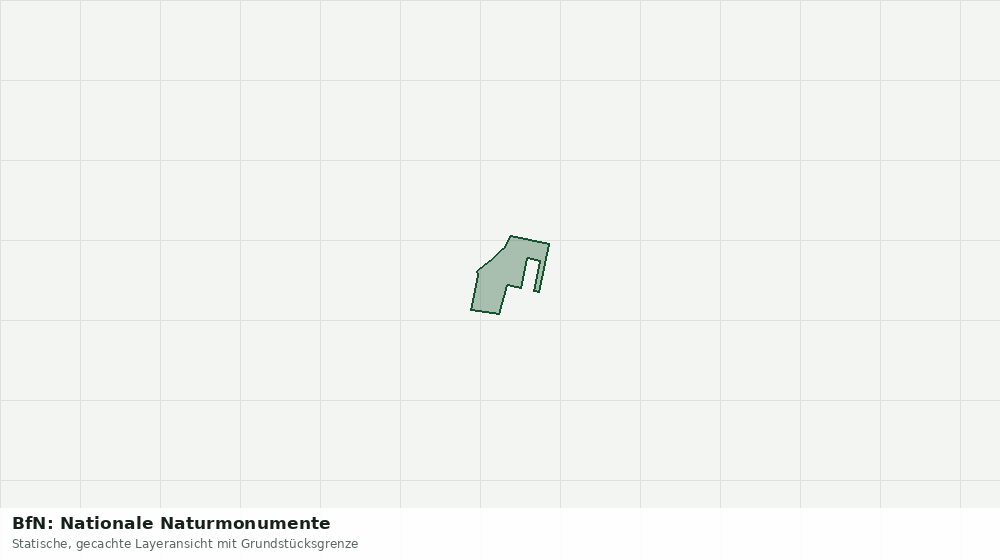Statische Kartenansicht: BfN: Nationale Naturmonumente