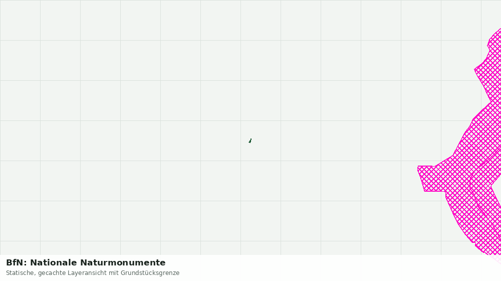 Statische Kartenansicht: BfN: Nationale Naturmonumente
